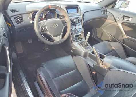 2014 Hyundai Genesis Coupe 3.8 R-Spec from USA, damaged, VIN KMHHU6KJ0EU118285